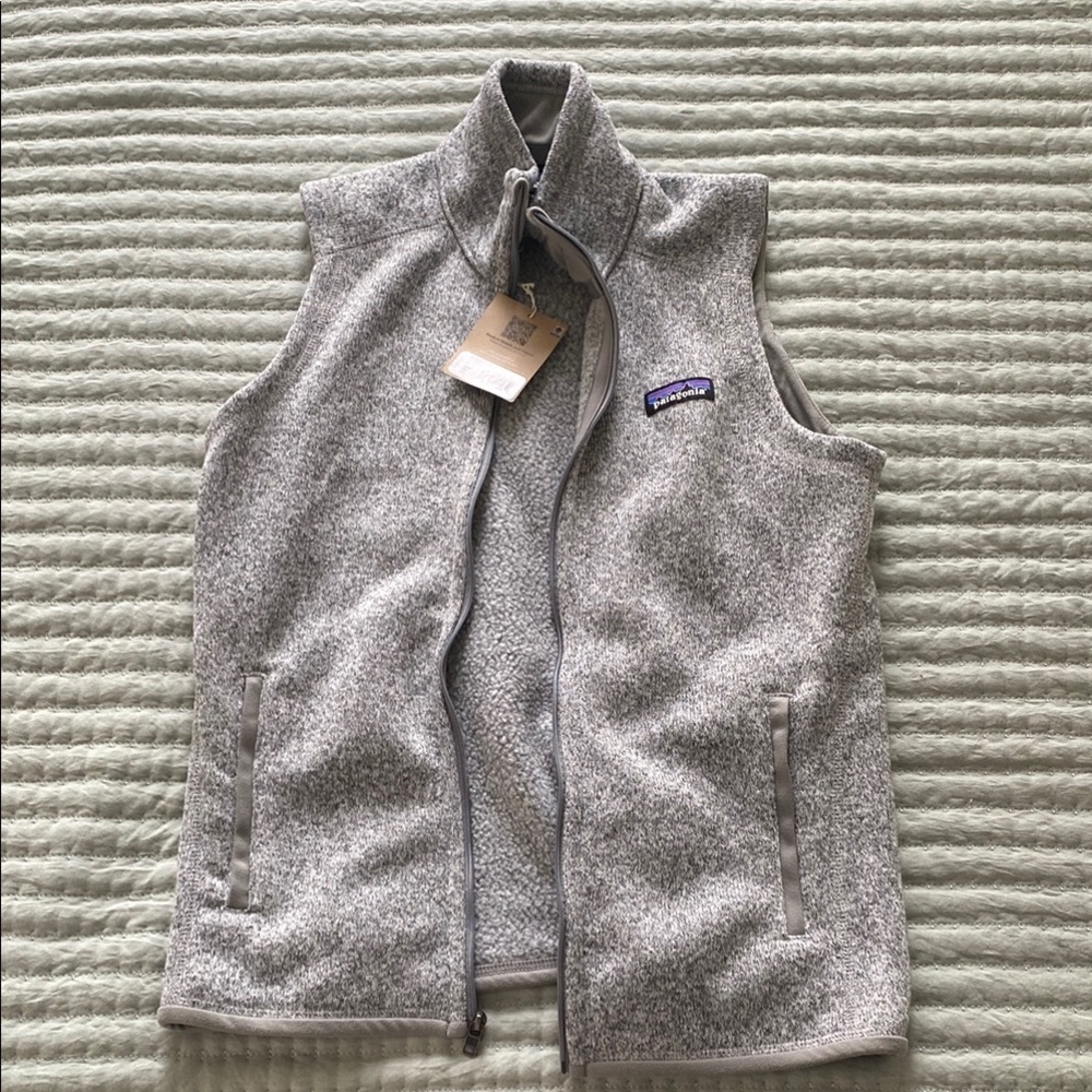 Patagonia Gray Fleece Vest